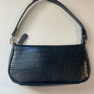 Faux Leather Hand Bag / Shoulder Bag